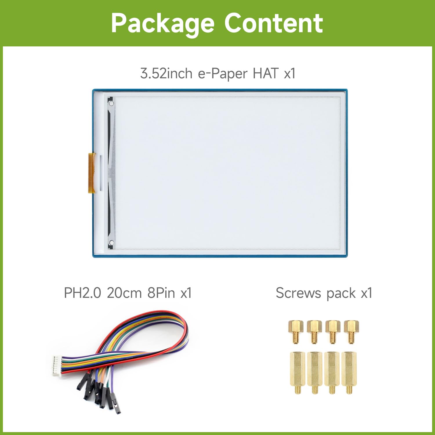 waveshare-3-52-zoll-e-paper-hat-f-r-raspberry-pi-360x240-schwarz-wei-spi image 2