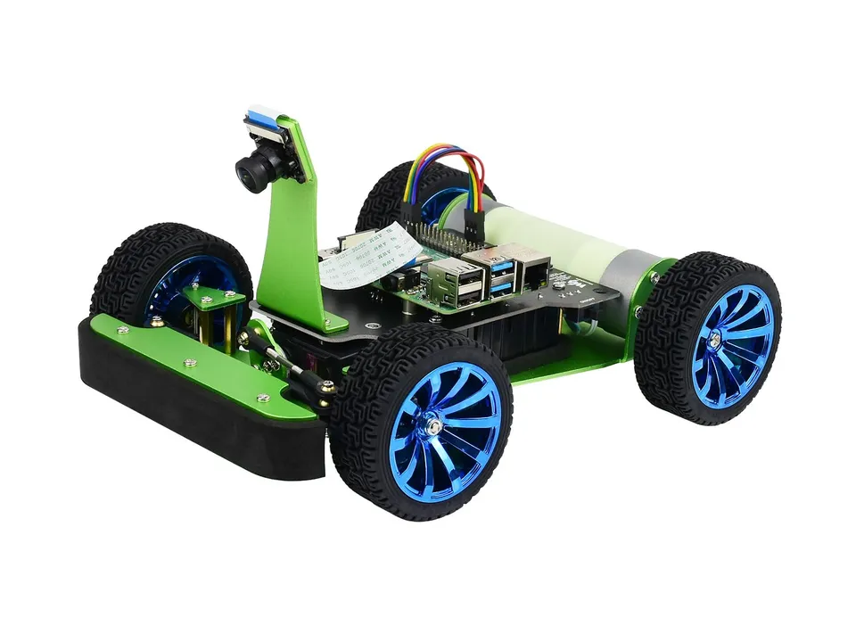waveshare-piracer-ai-autonomer-rennroboter-mit-pi4b-3gb image 1