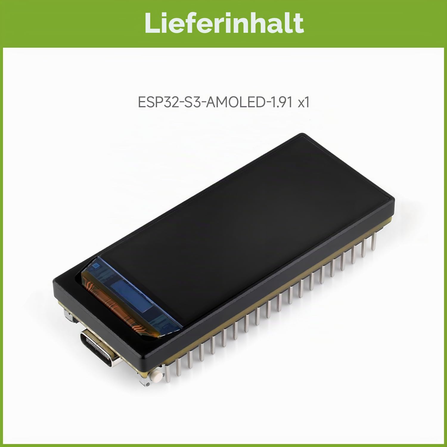 waveshare-esp32-s3-1-91-zoll-amoled-display-entwicklungsboard-mit-vorverl-teter- image 2