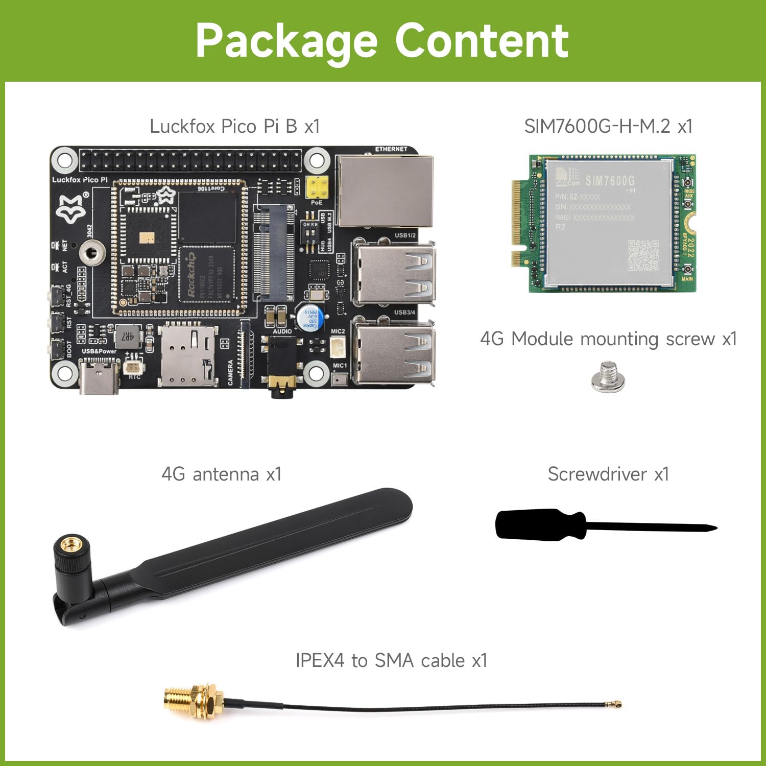 waveshare-luckfox-pico-pi-b-linux-board-rv1106-0-5tops-4g-modul-ohne-wifi image 2