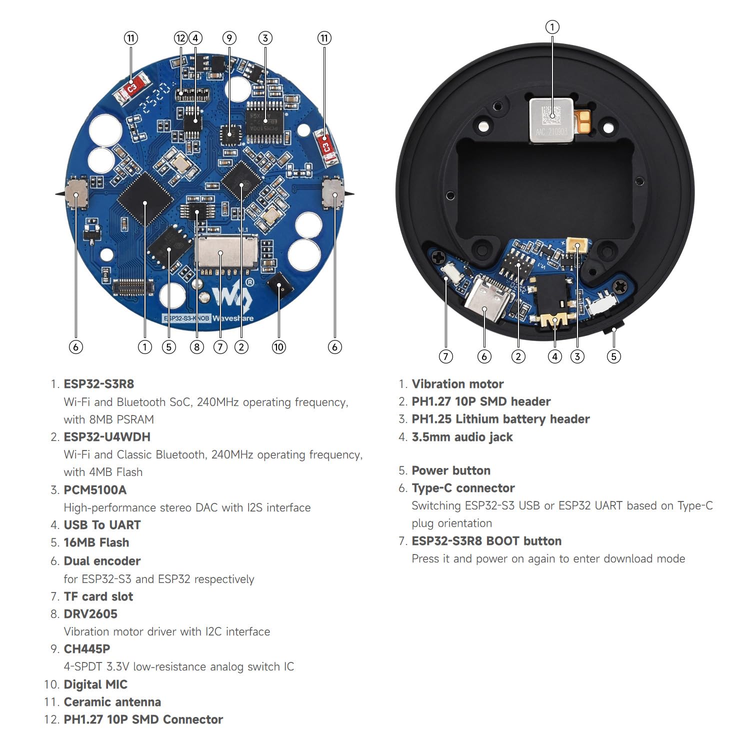 waveshare-esp32-s3-1-8-zoll-knob-display-entwicklungsboard-touch-360x360-wi-fi-b-2 image 8