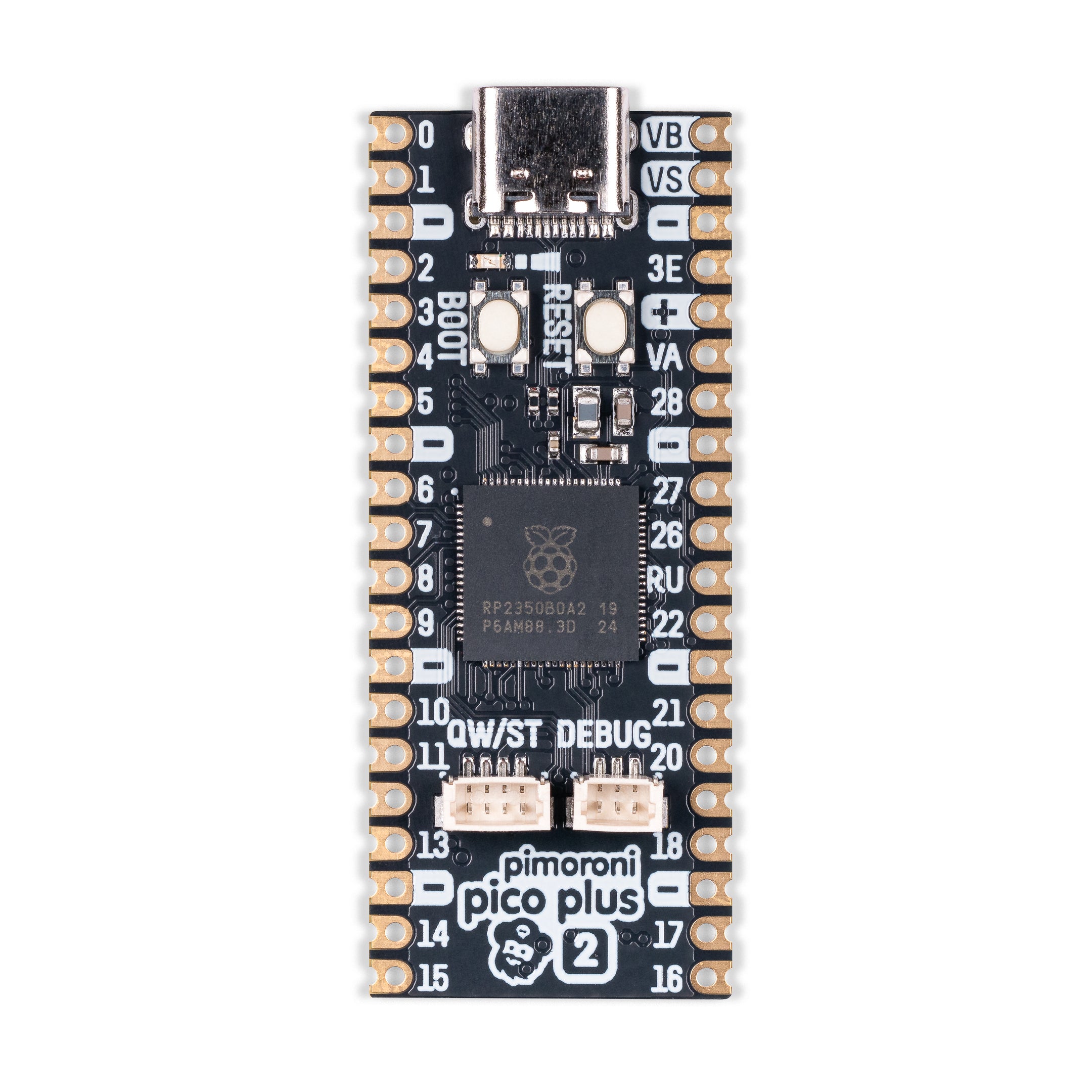 pimoroni-pico-plus-2-rp2350-mikrocontroller-mit-16mb-flash image 2
