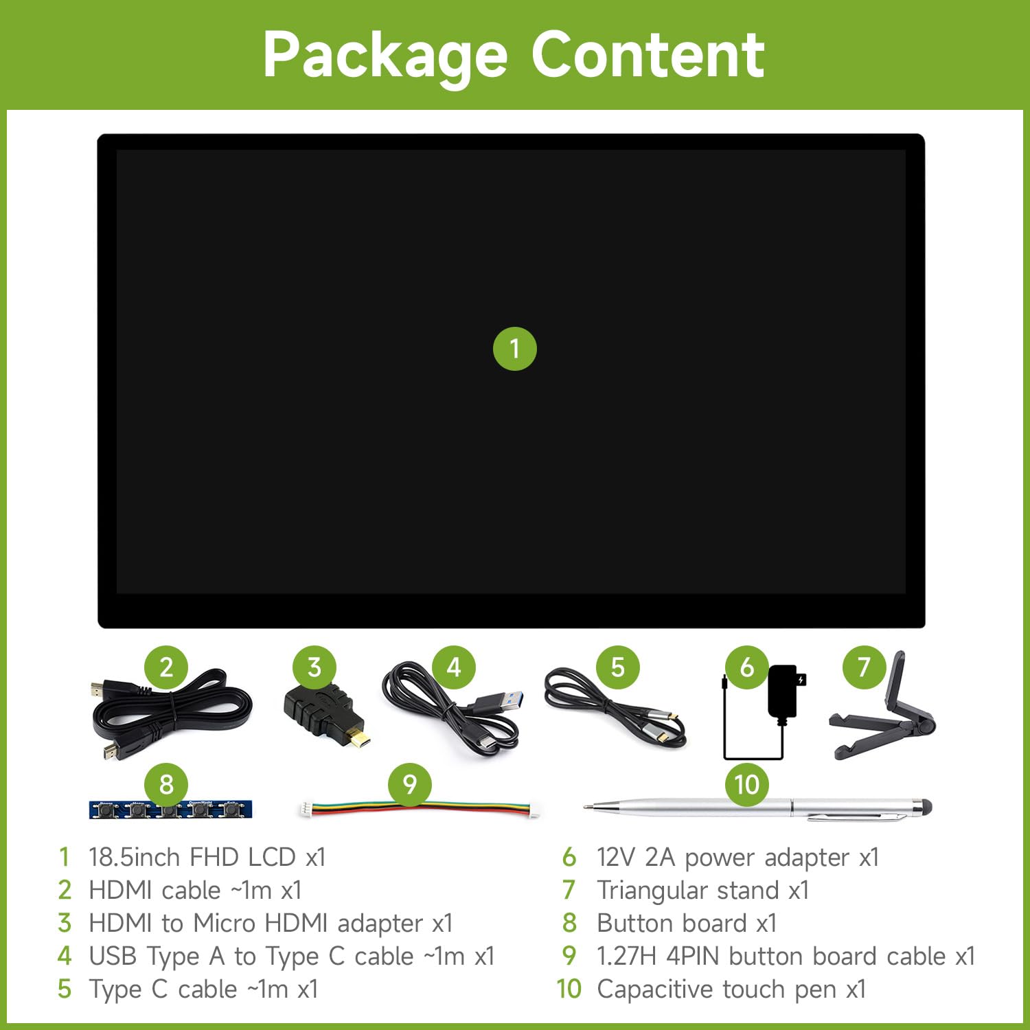 waveshare-18-5-zoll-kapazitiver-touch-display-1920x1080-full-hd-ips-monitor-f-r- image 2