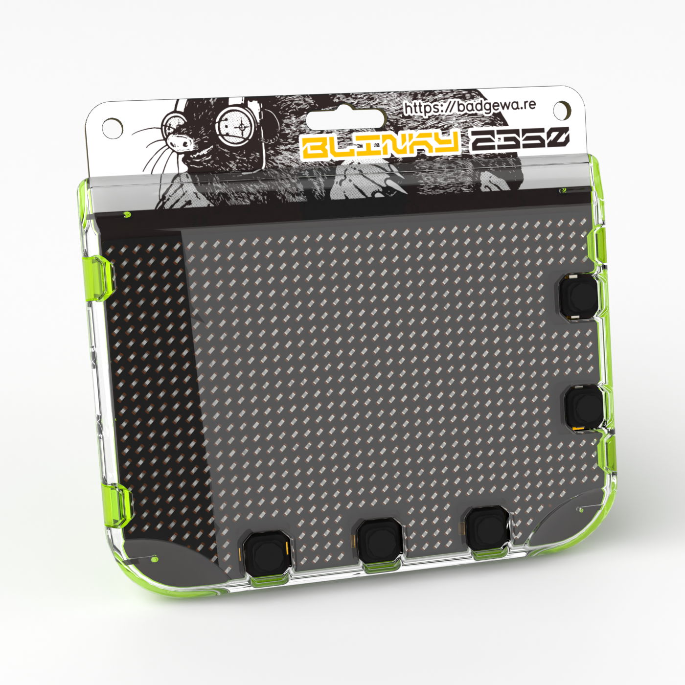 pimoroni-blinky-2350-led-badge-rp2350 image 3