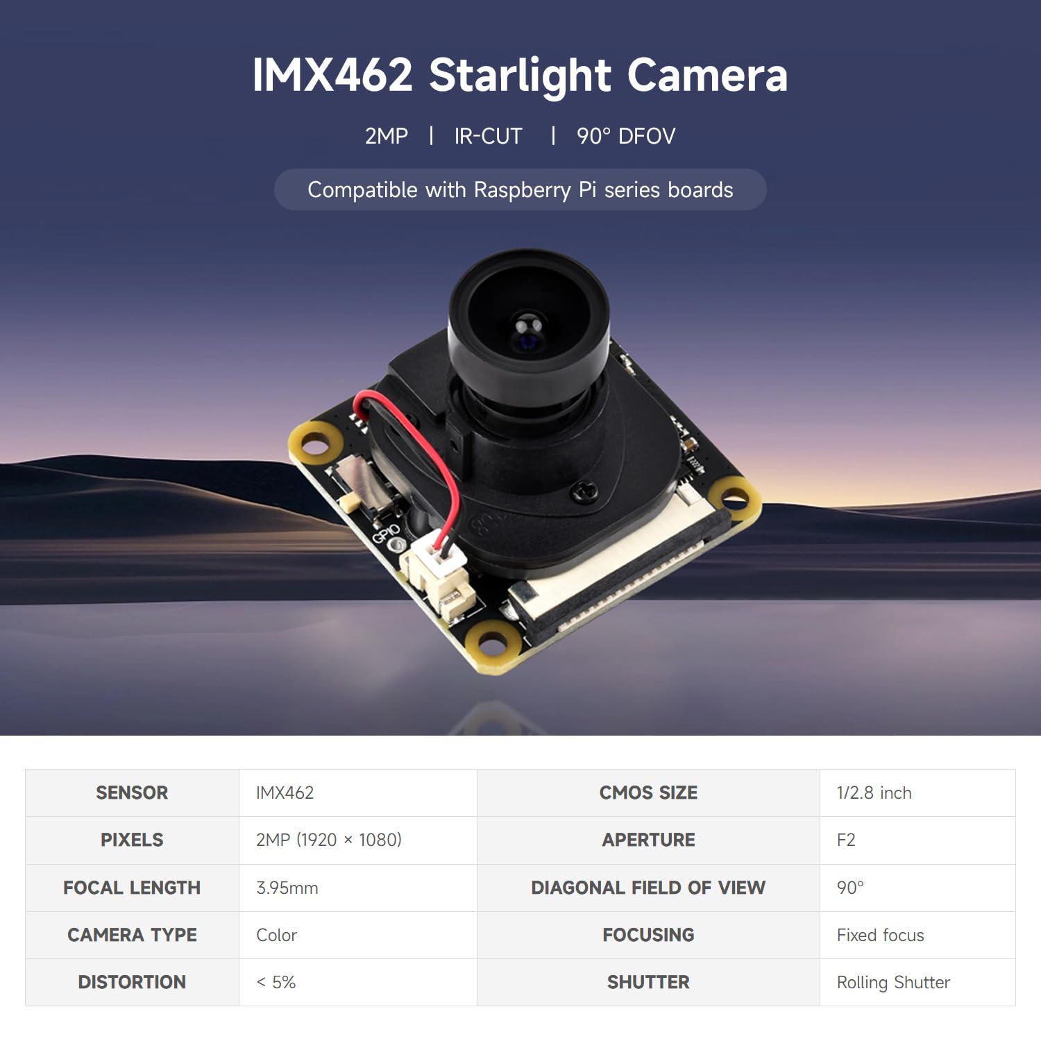 waveshare-imx462-2mp-ir-cut-kamera-starlight-sensor-90-dfov-fixfokus-f-r-raspber image 3