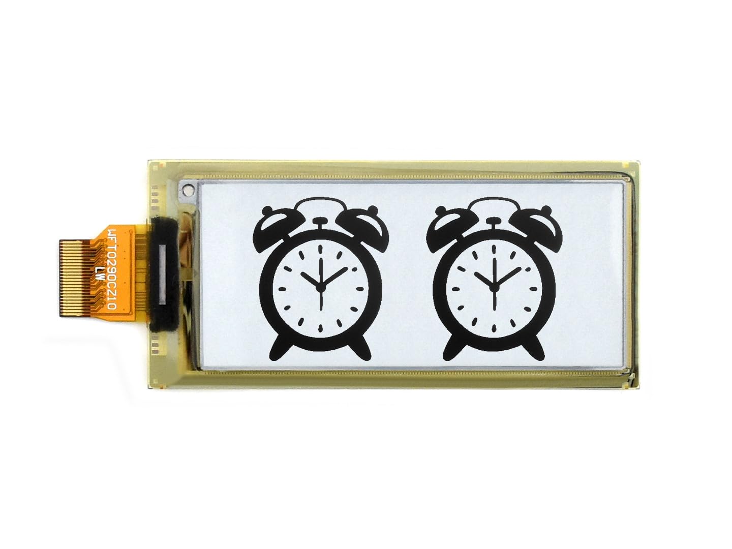 waveshare-2-9-zoll-flexibles-e-ink-raw-display-296x128-schwarz-wei-biegbar image 2