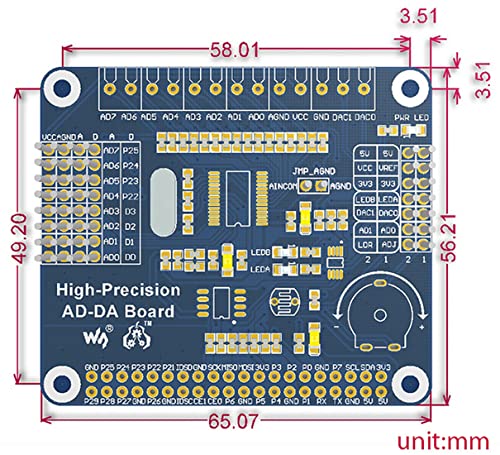 waveshare-high-precision-ad-da-erweiterungsboard-f-r-raspberry-pi-jetson-nano image 7