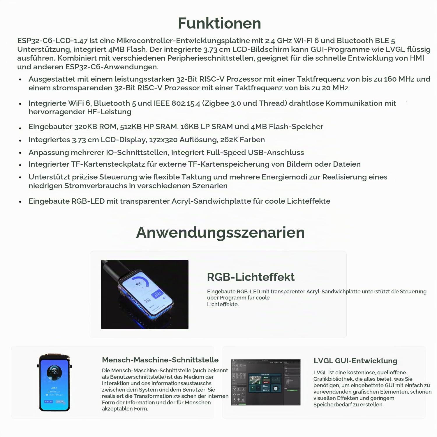 waveshare-esp32-c6-1-47-zoll-display-entwicklungsboard-172x320-mit-pinheader image 4