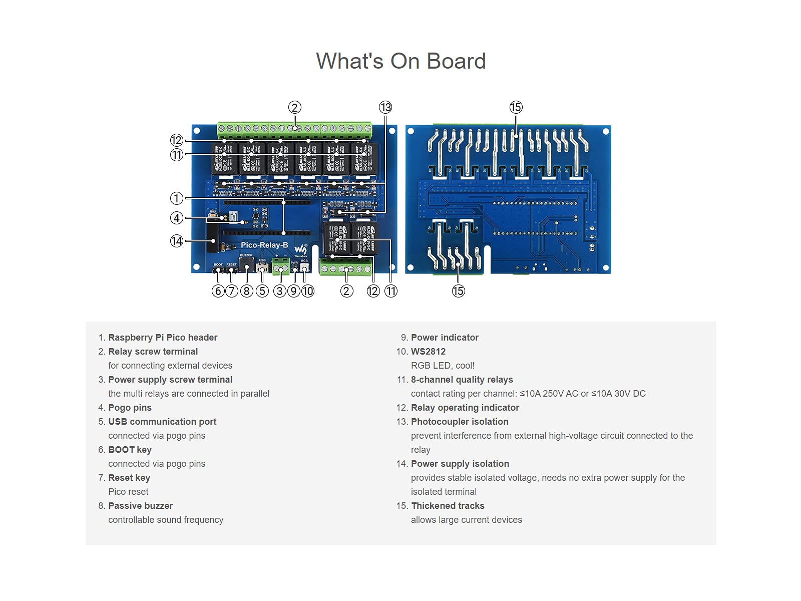 waveshare-industrielles-8-kanal-relaismodul-f-r-raspberry-pi-pico-mit-netzteil-u image 5
