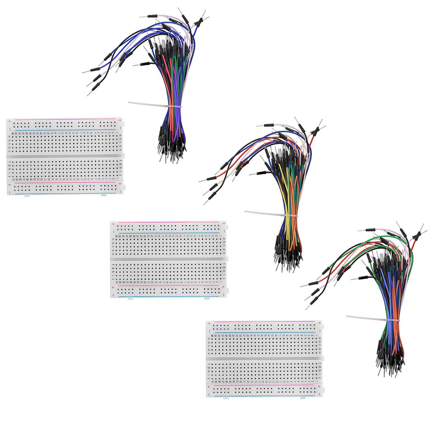 az-delivery-breadboard-kit-3x-mini-breadboard-400-pins-195x-jumper-wire-kabel-m2 image 4