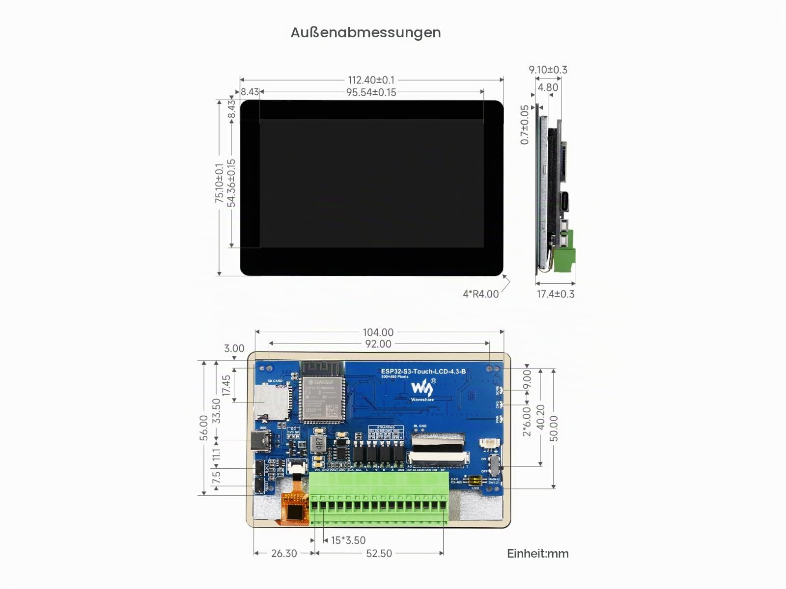 waveshare-esp32-s3-touch-lcd-4-3b-entwicklungsboard-mit-4-3-zoll-touch-display-8 image 7