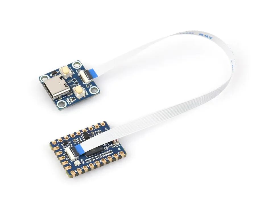 waveshare-esp32-s3-mini-development-board-8mb-flash-8mb-psram-mit-adapterboard-u image 1