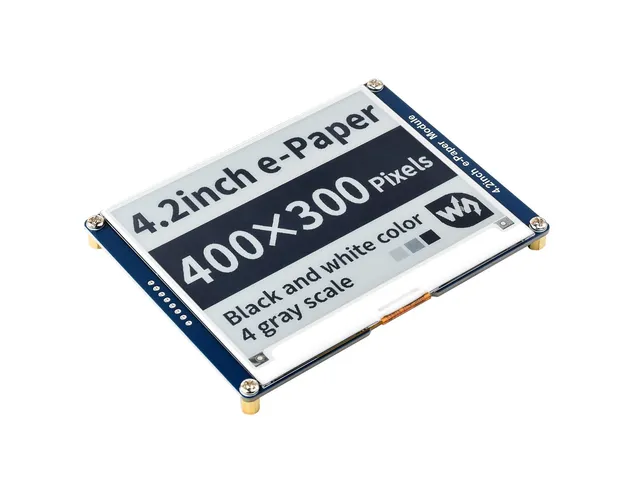 waveshare-4-2-zoll-e-paper-display-modul-400x300-schwarz-wei-f-r-raspberry-pi-je image 1
