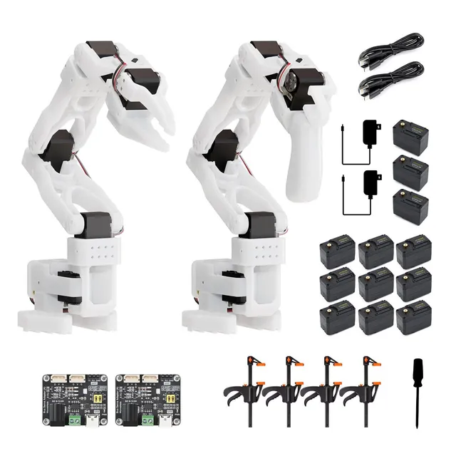 waveshare-so-arm101-open-source-6-achs-roboterarm-3dp-parts-kit-resin-druckteile image 1