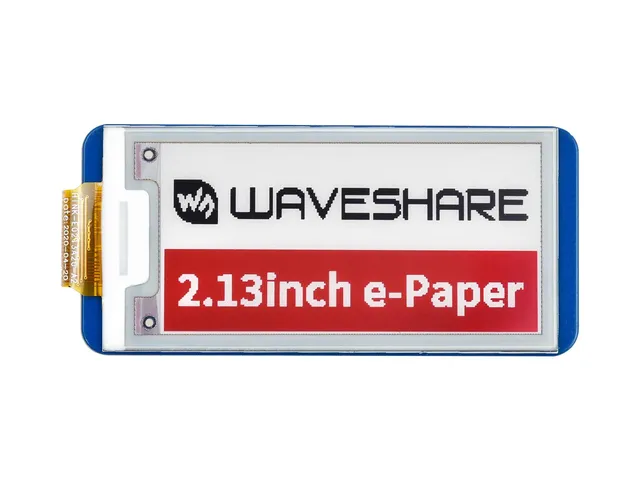 waveshare-2-13-zoll-e-paper-display-hat-250x122-rot-schwarz-wei-f-r-raspberry-pi image 1