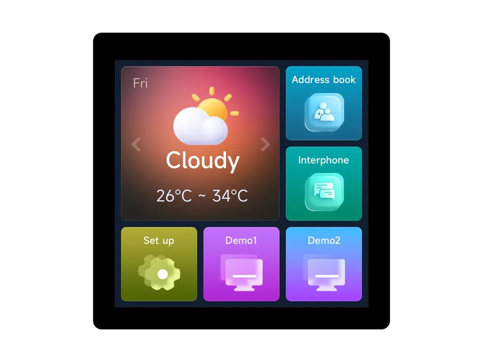 waveshare-esp32-s3-4-zoll-touch-display-entwicklungsboard-480x480-wifi-ble-5-mit image 1