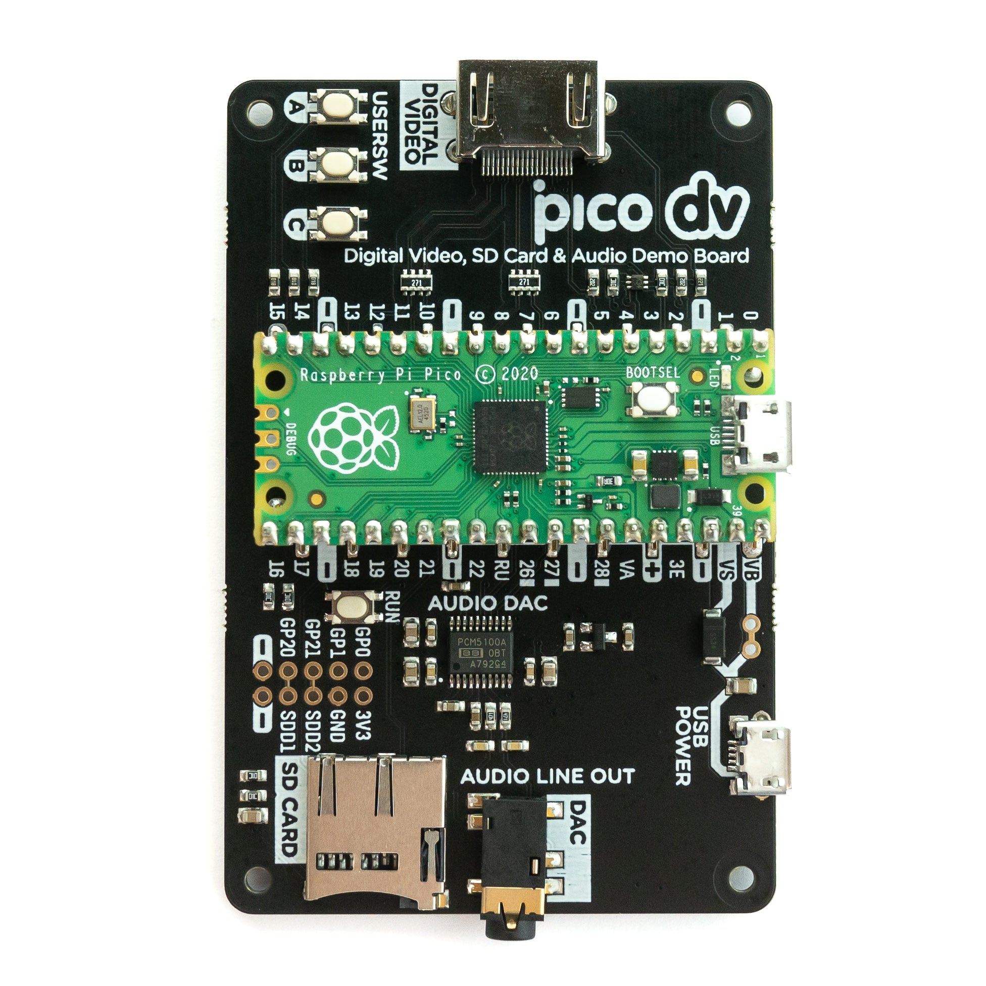 pimoroni-pico-dv-demo-base-entwicklungsboard image 4