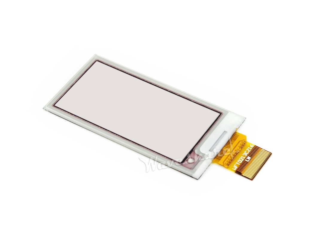 waveshare-2-13-zoll-e-ink-display-modul-212x104-3-farbig-mit-esp8266-wifi-driver image 4