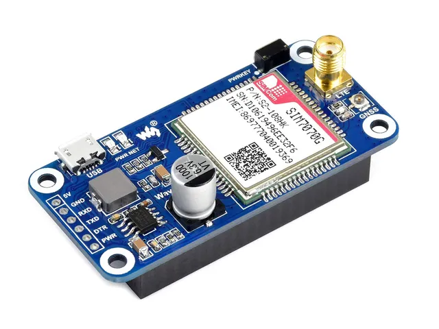 waveshare-sim7070g-nb-iot-cat-m-gprs-gnss-hat-f-r-raspberry-pi image 1