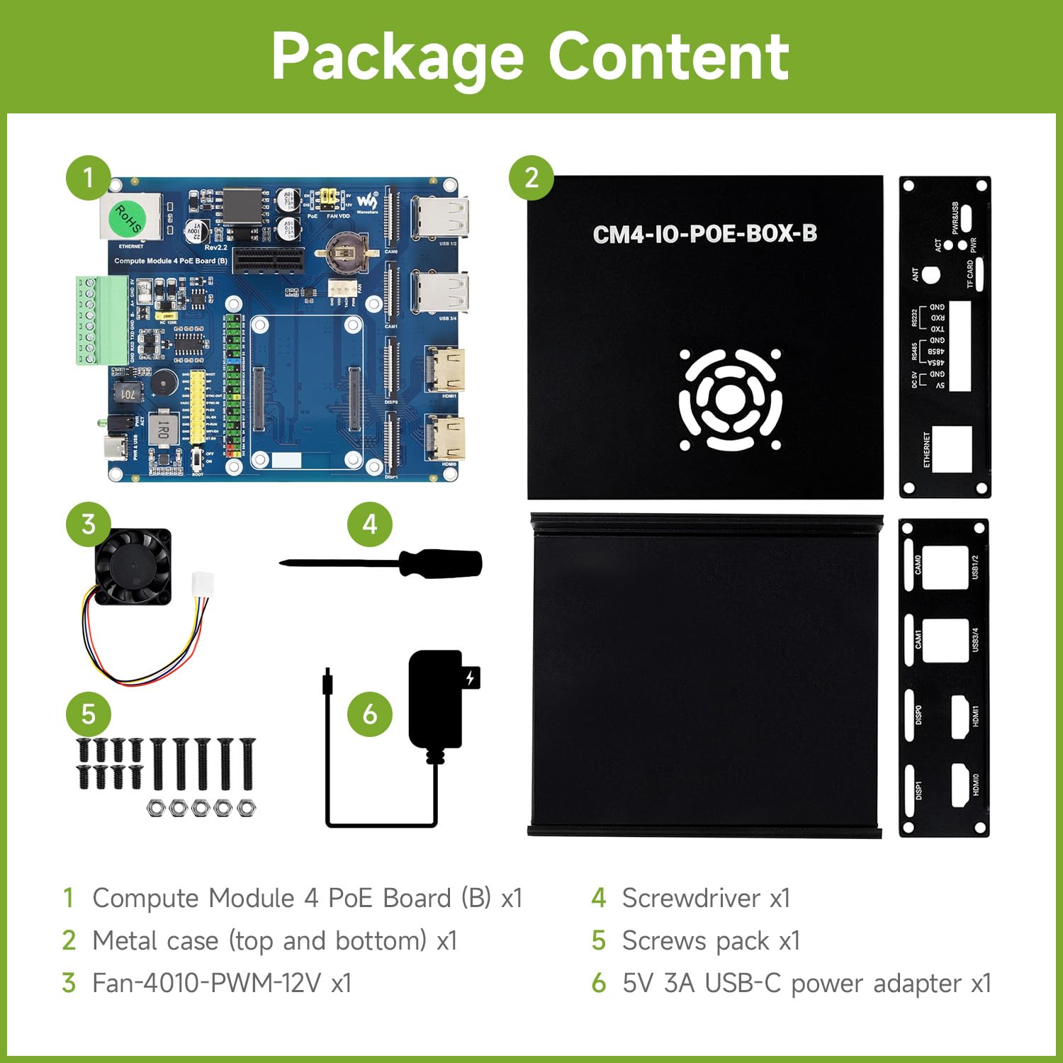 waveshare-poe-mini-computer-type-b-cm4-io-board-geh-use-mit-l-fter image 2