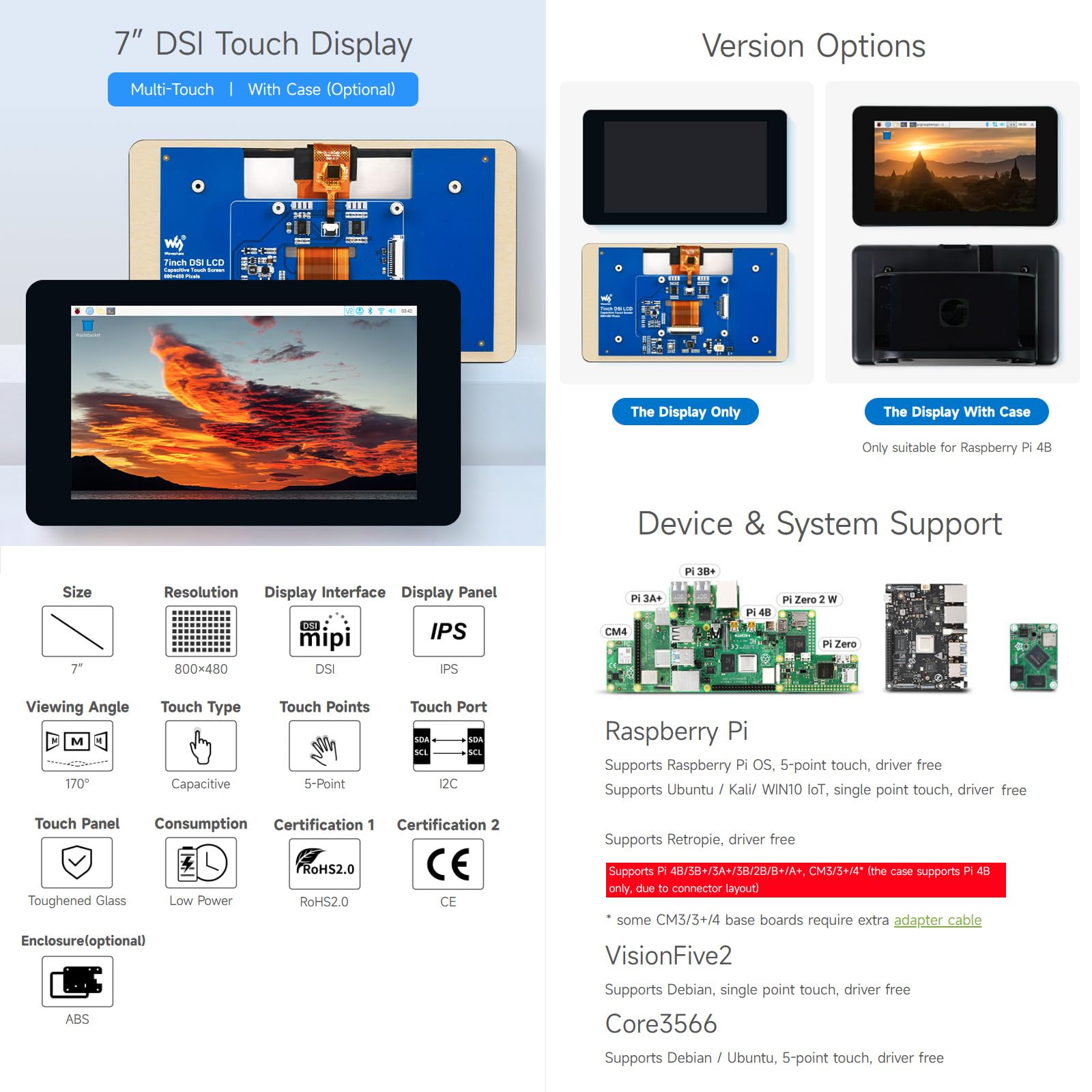 waveshare-7-zoll-mini-bildschirm-ips-touch-lcd-800x480-dsi-mit-geh-use-f-r-raspb image 3