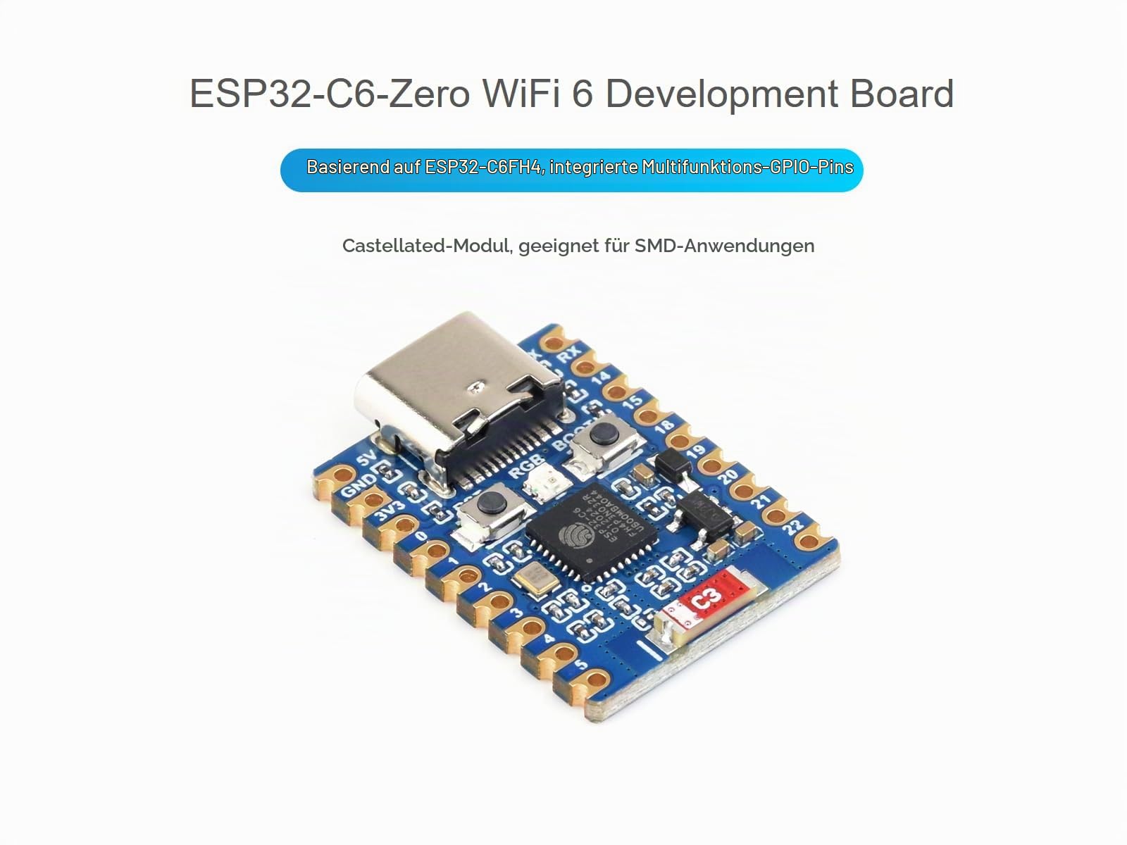 waveshare-esp32-c6-zero-wifi-6-entwicklungsboard-esp32-c6fh4-160-mhz-usb-typ-c image 6