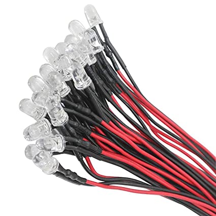 az-delivery-20x-5mm-leds-dc-12v-fertig-verkabelt-mit-20cm-kabel-montageringe image 1