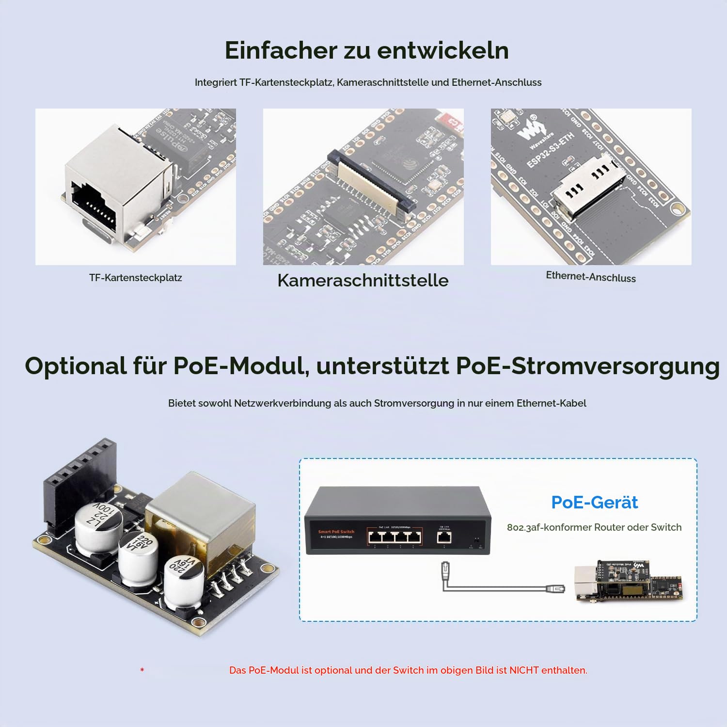 waveshare-esp32-s3-eth-entwicklungsboard-10-100mbps-rj45-wifi-bt-240mhz-dual-cor image 6
