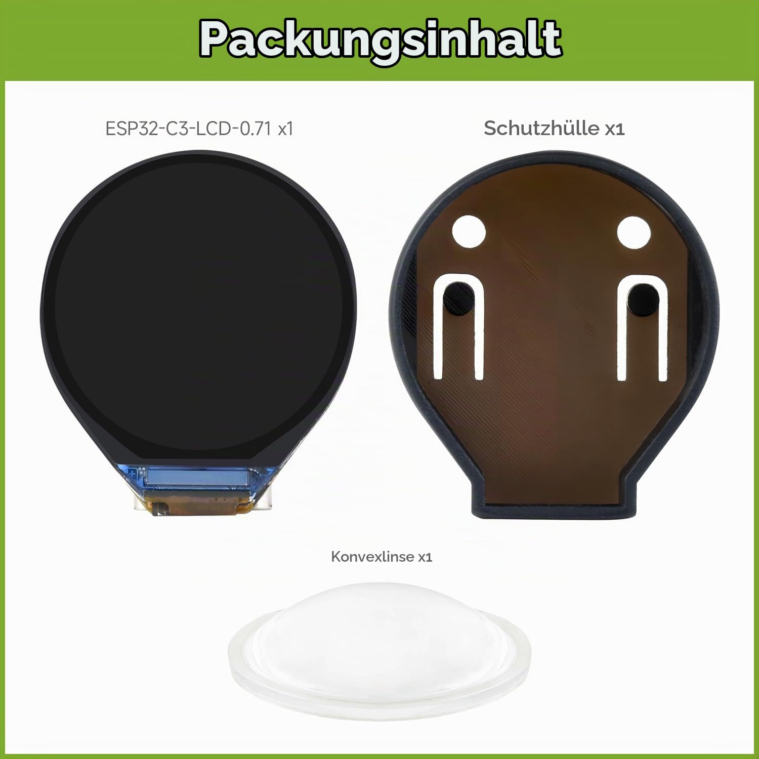 waveshare-esp32-c3-0-71-zoll-rund-display-entwicklungsboard-160x160-mit-schutzge image 2