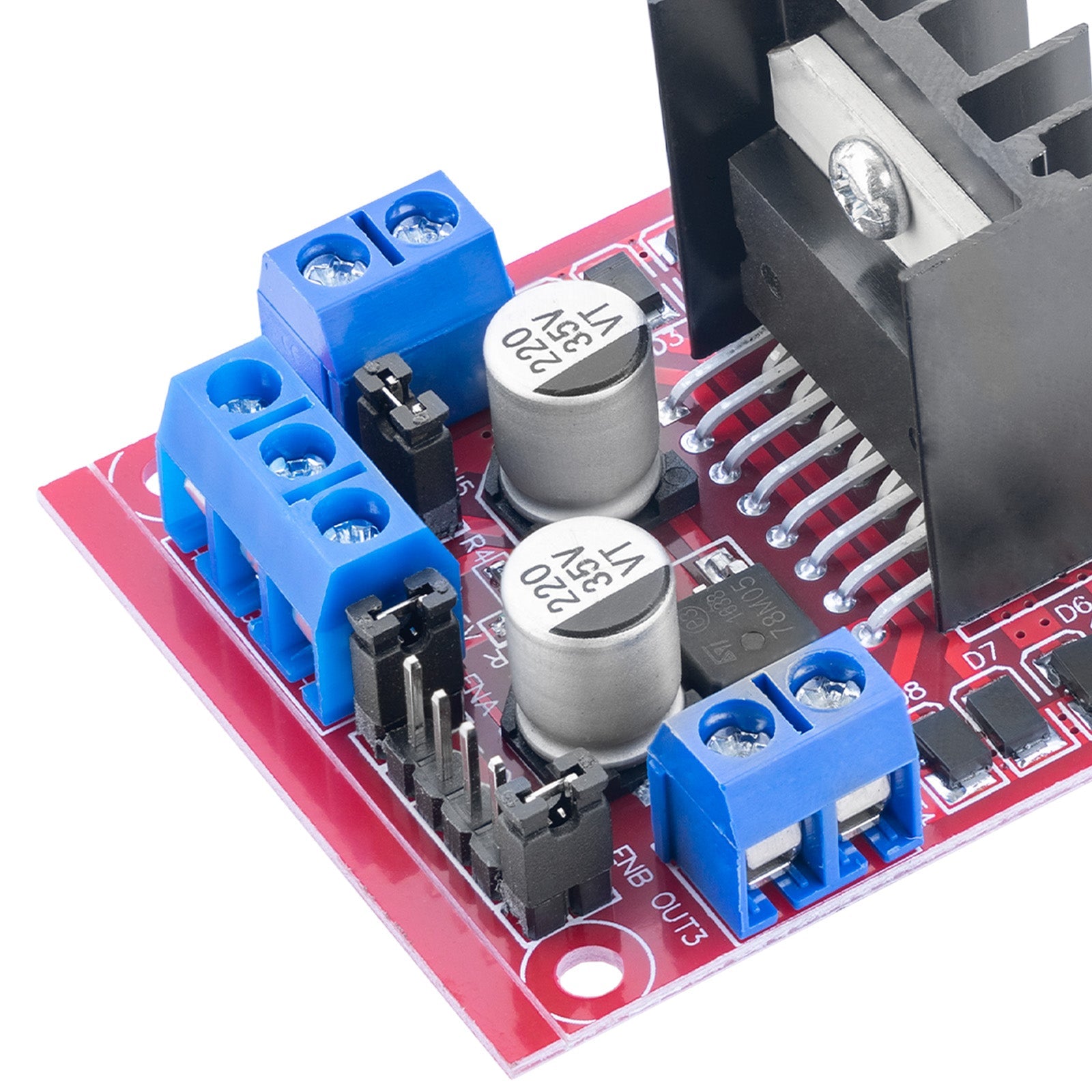 az-delivery-az-l298n-doppel-h-br-cke-dc-motor-controller-board-modul-kompatibel- image 2