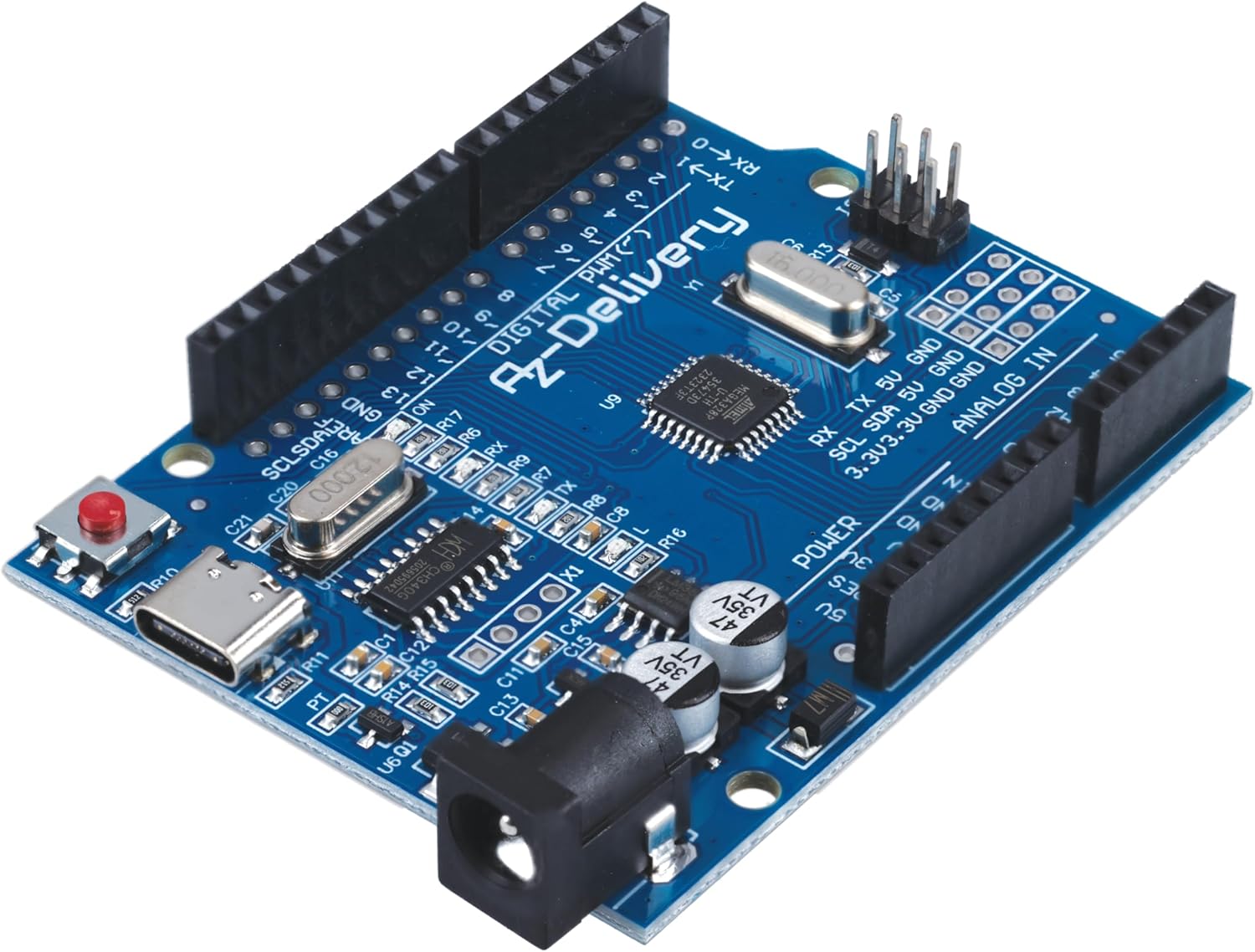 az-delivery-az-atmega328-board-mikrocontroller-mit-usb-c-anschluss image 2