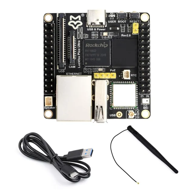 waveshare-luckfox-pico-ultra-rv1106-linux-entwicklungsboard-mit-wlan-nur-board image 1
