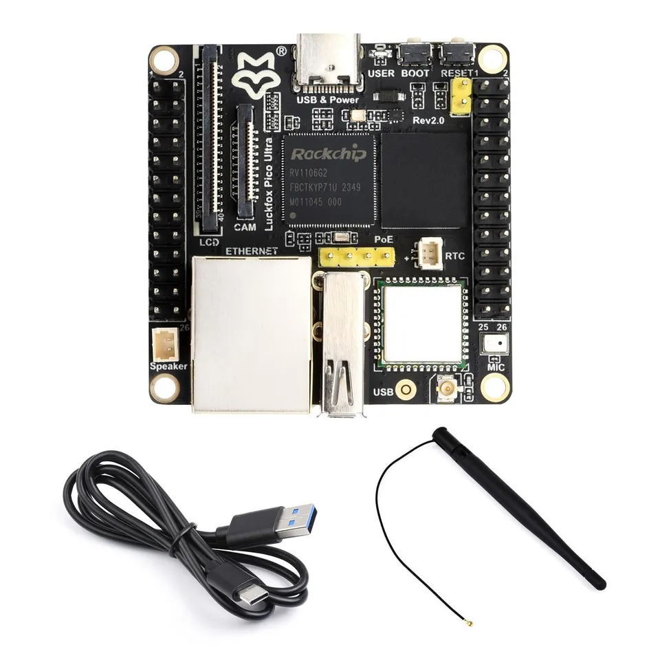 waveshare-luckfox-pico-ultra-rv1106-linux-entwicklungsboard-mit-wlan-nur-board image 1