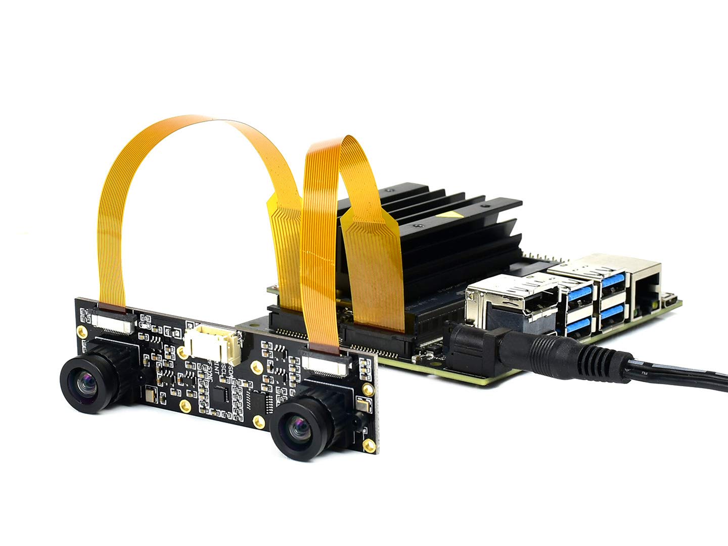 waveshare-jetson-nano-development-pack-typ-d-mit-imx219-83-stereo-kamera image 2