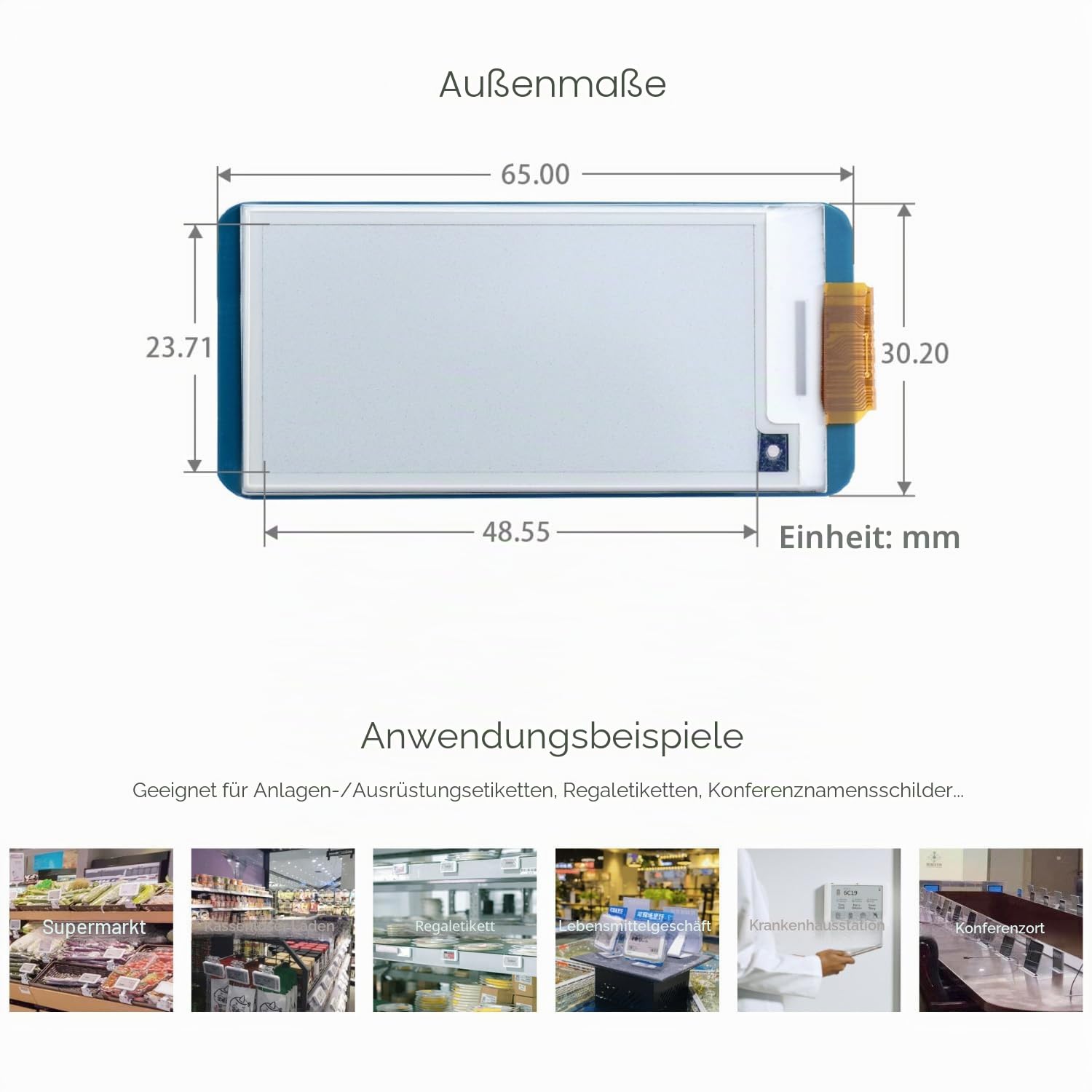 waveshare-2-13-zoll-e-paper-display-hat-v4-250x122-pixel-schwarz-wei-spi-f-r-ras image 7