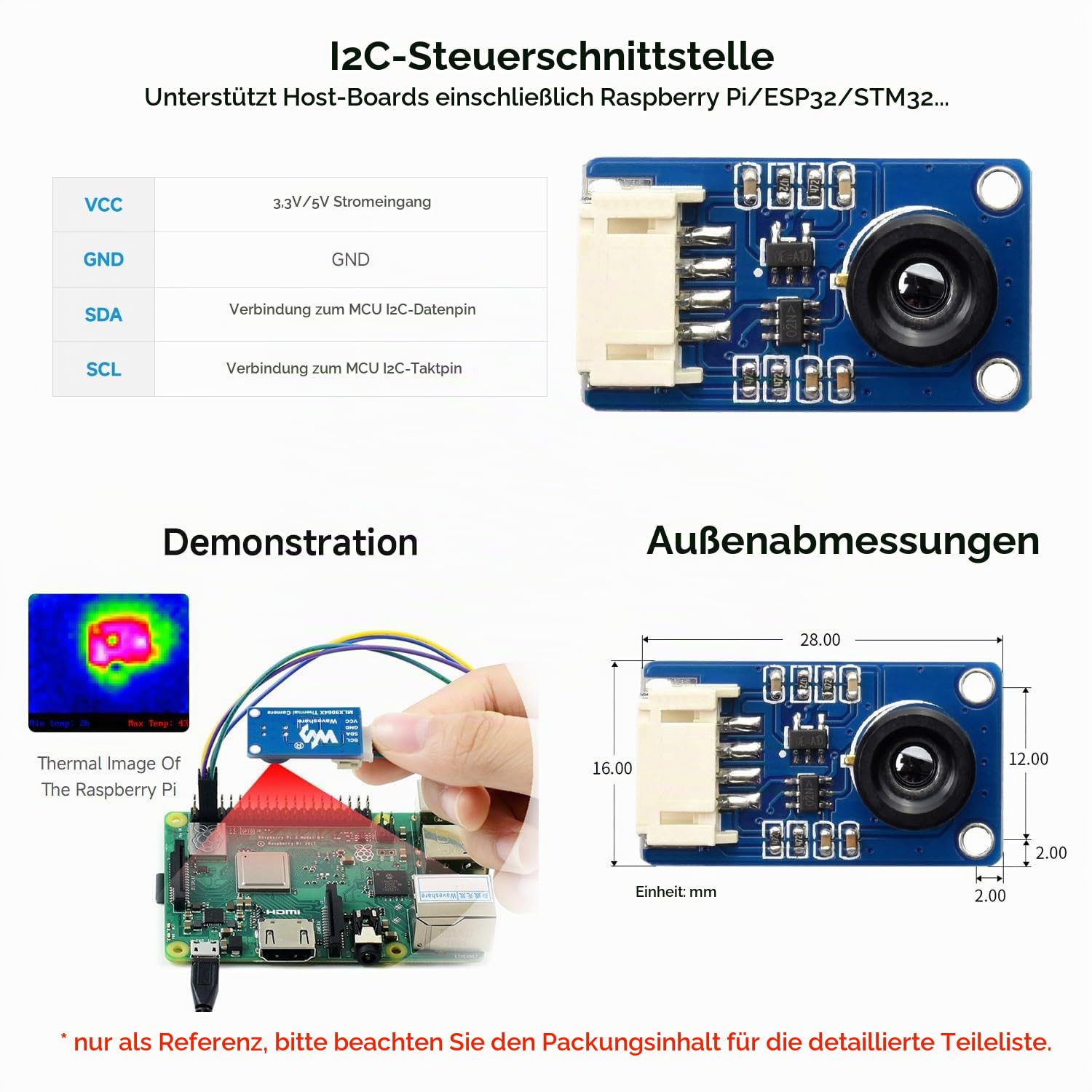waveshare-mlx90640-ir-array-w-rmebildkamera-32x24-pixel-55-i2c-f-r-raspberry-pi- image 4