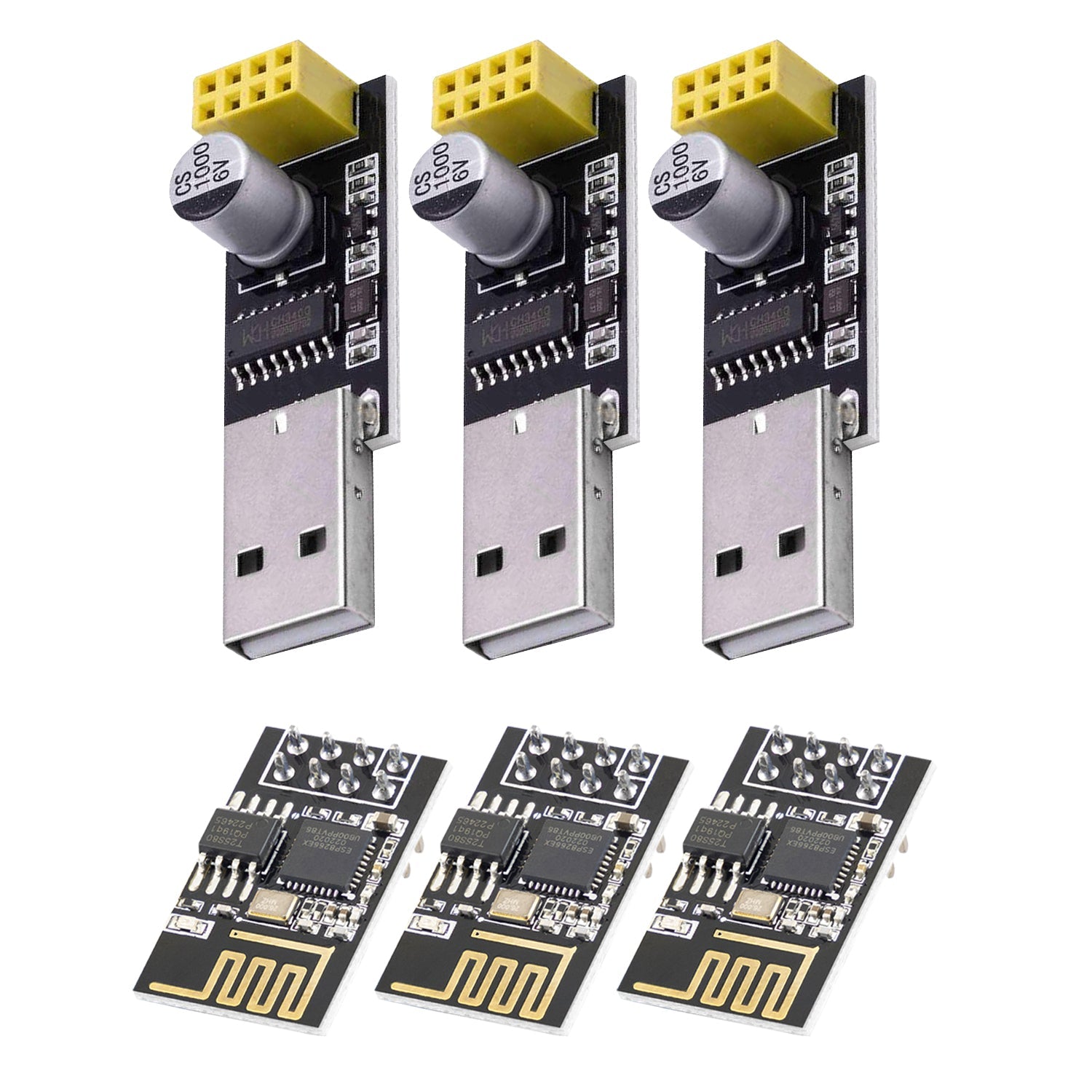 az-delivery-esp8266-esp-01s-wlan-wifi-modul-mit-usb-adapter image 7