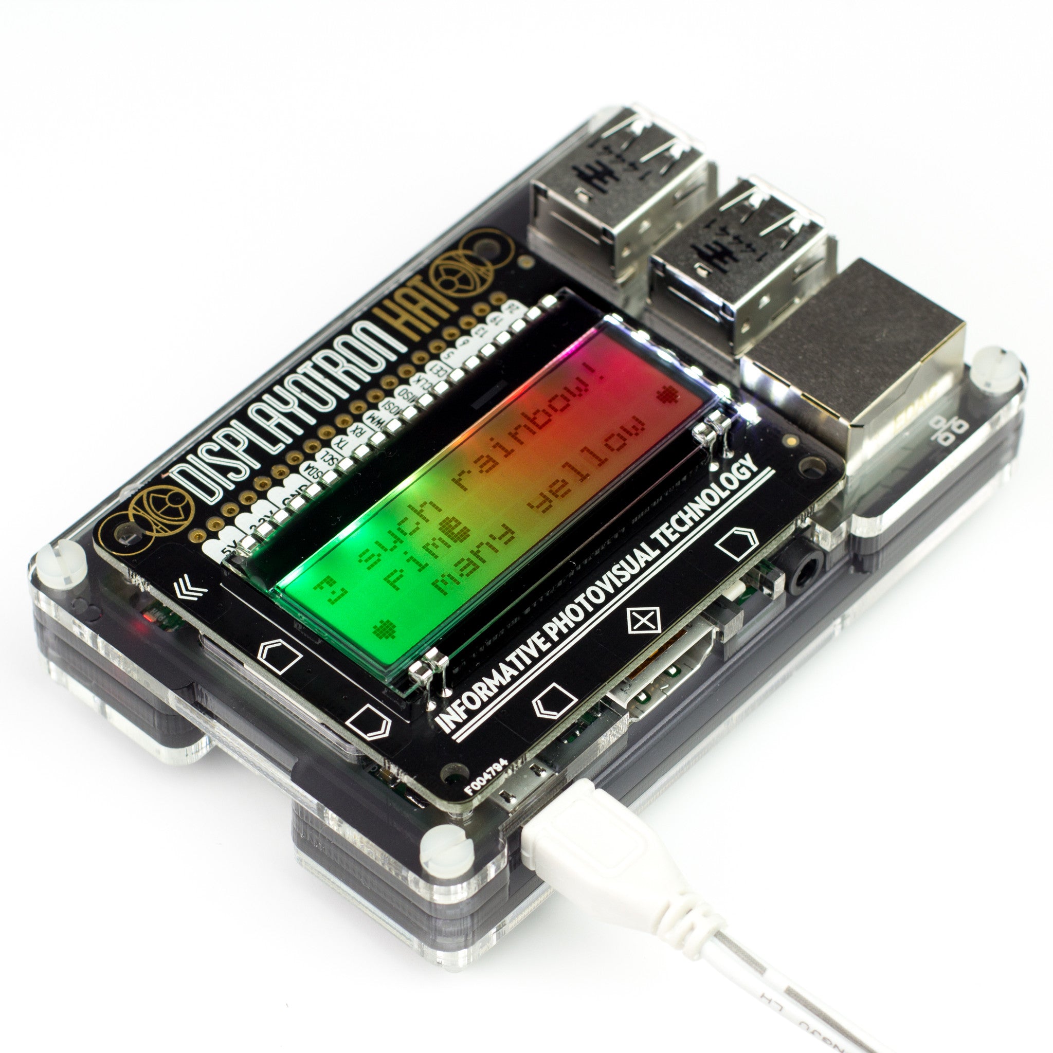 pimoroni-display-o-tron-hat-16x3-zeichen-lcd-f-r-raspberry-pi image 1