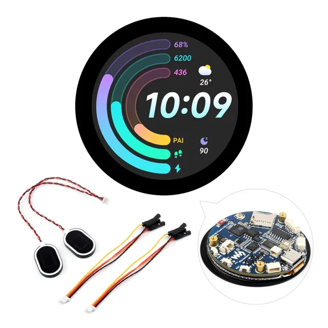waveshare-esp32-s3-1-85inch-touch-display-board-360x360-wifi-bt-6-achsen-sensor image 1