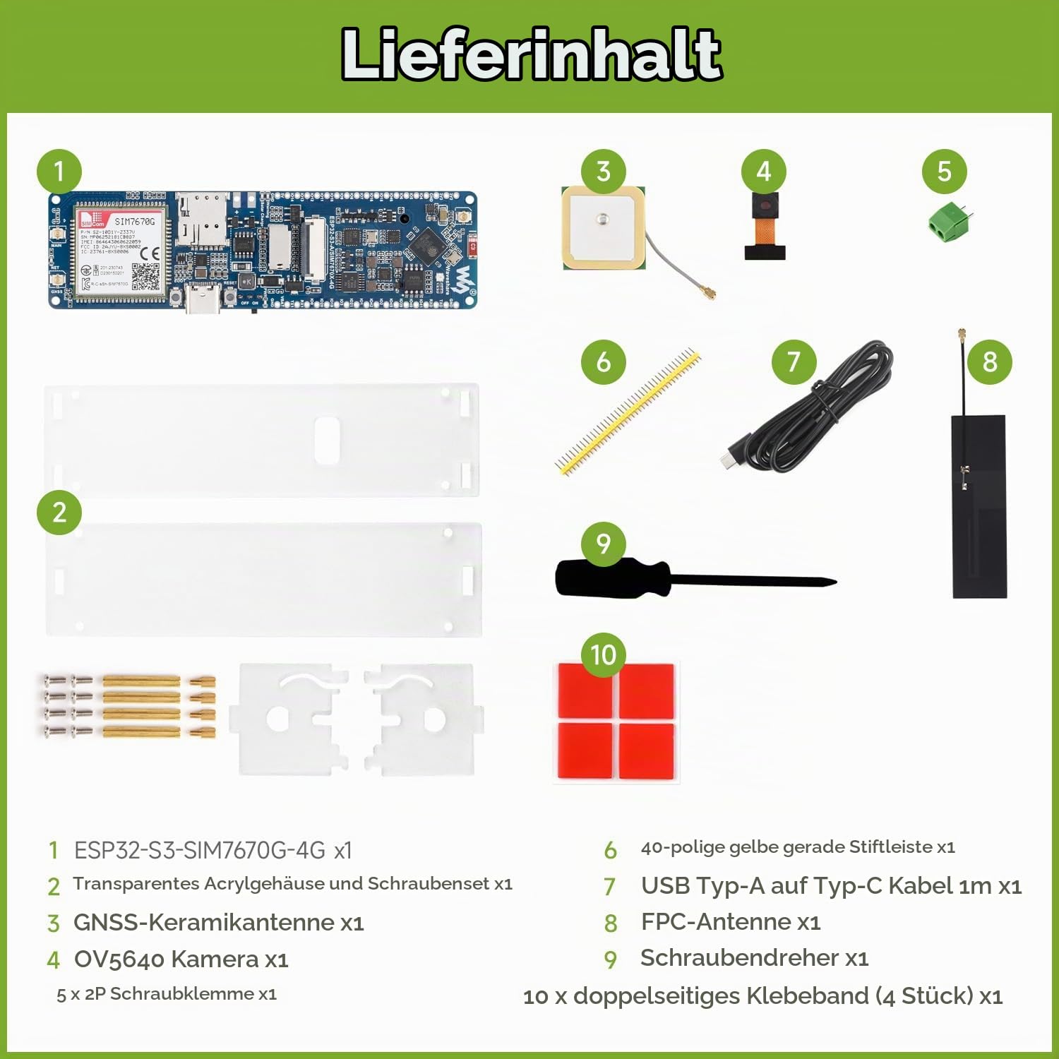 waveshare-esp32-s3-sim7670g-4g-entwicklungsboard-mit-lte-cat-1-wifi-bluetooth-gn image 2