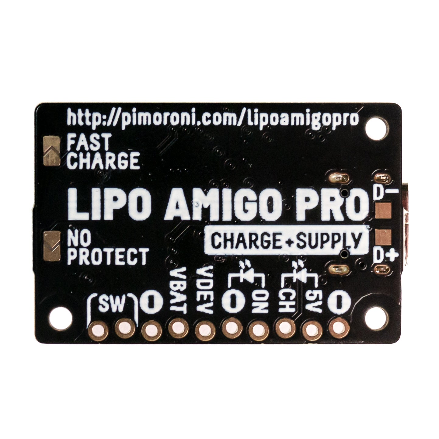 pimoroni-lipo-amigo-usb-c-lipo-liion-ladeger-t image 4