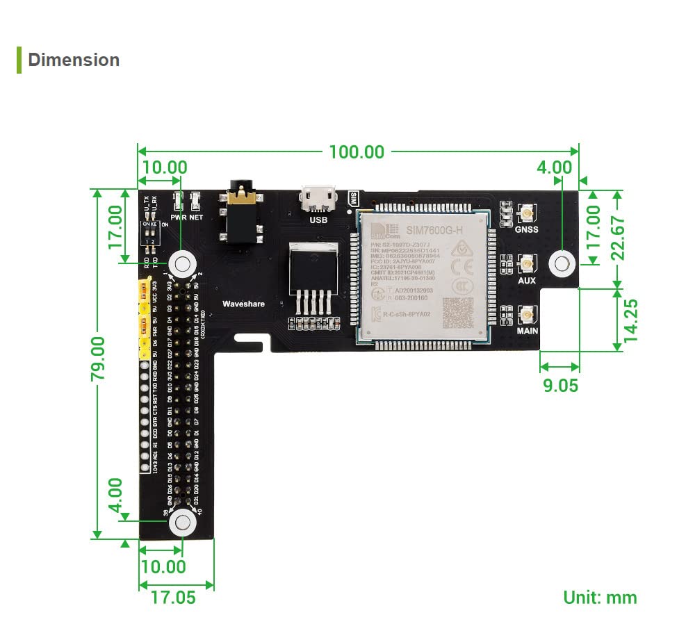waveshare-sim7600g-h-erweiterungsboard-4g-3g-2g-gnss-f-r-jetson-nano image 7