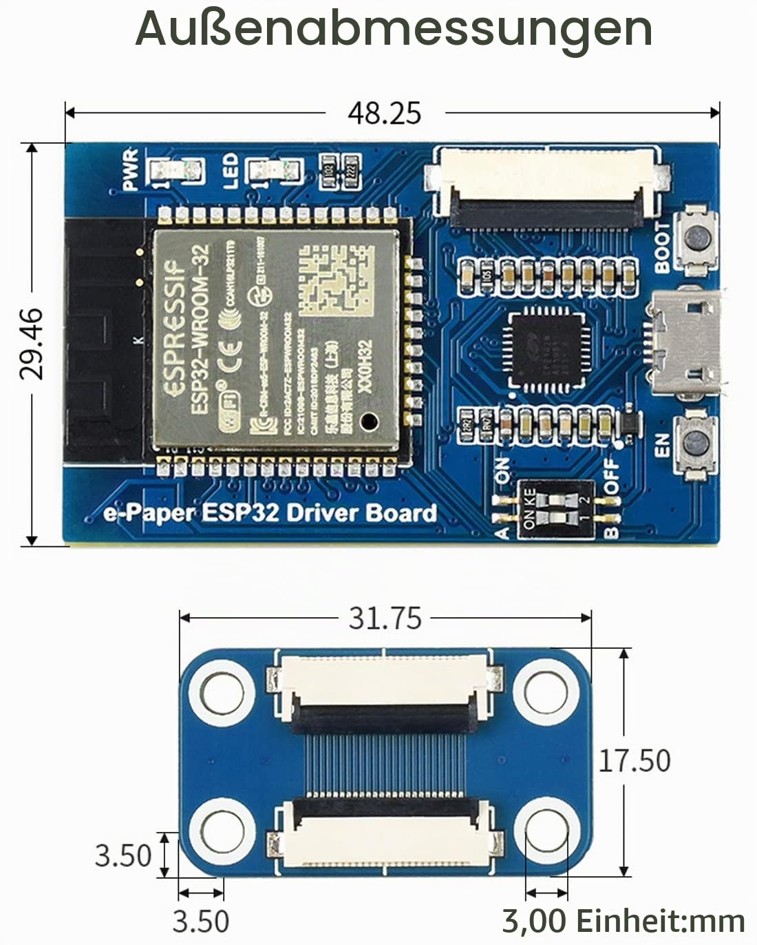 waveshare-universal-e-paper-treiberboard-mit-esp32-wifi-bluetooth-f-r-spi-e-ink- image 5