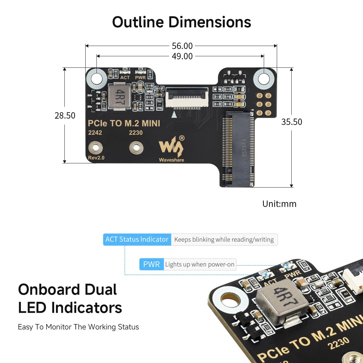 waveshare-pcie-zu-m-2-mini-adapter-f-r-raspberry-pi-5-nvme-ssd image 6