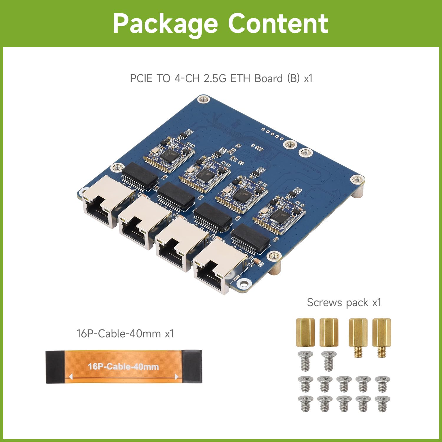 waveshare-pcie-zu-4x-2-5g-ethernet-board-b-f-r-raspberry-pi-5-treiberfrei-plug-p image 2