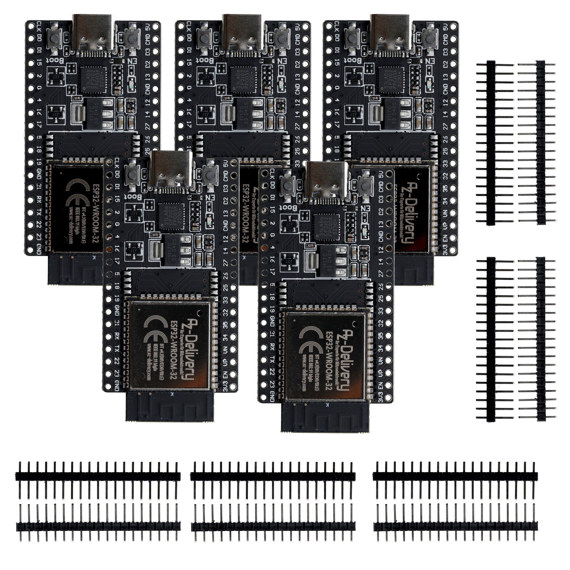 az-delivery-esp32-dev-kit-c-v4-nodemcu-board-dual-core-wlan-bluetooth-usb-c-unve image 2