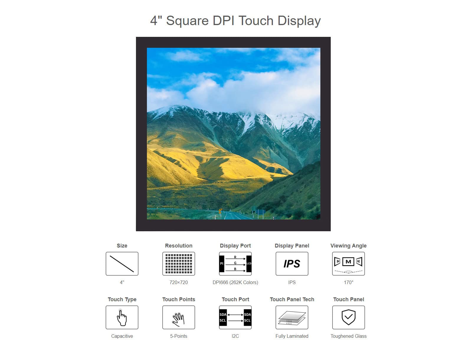 waveshare-4-zoll-quadratischer-kapazitiver-touchscreen-lcd-c-f-r-raspberry-pi-72 image 3