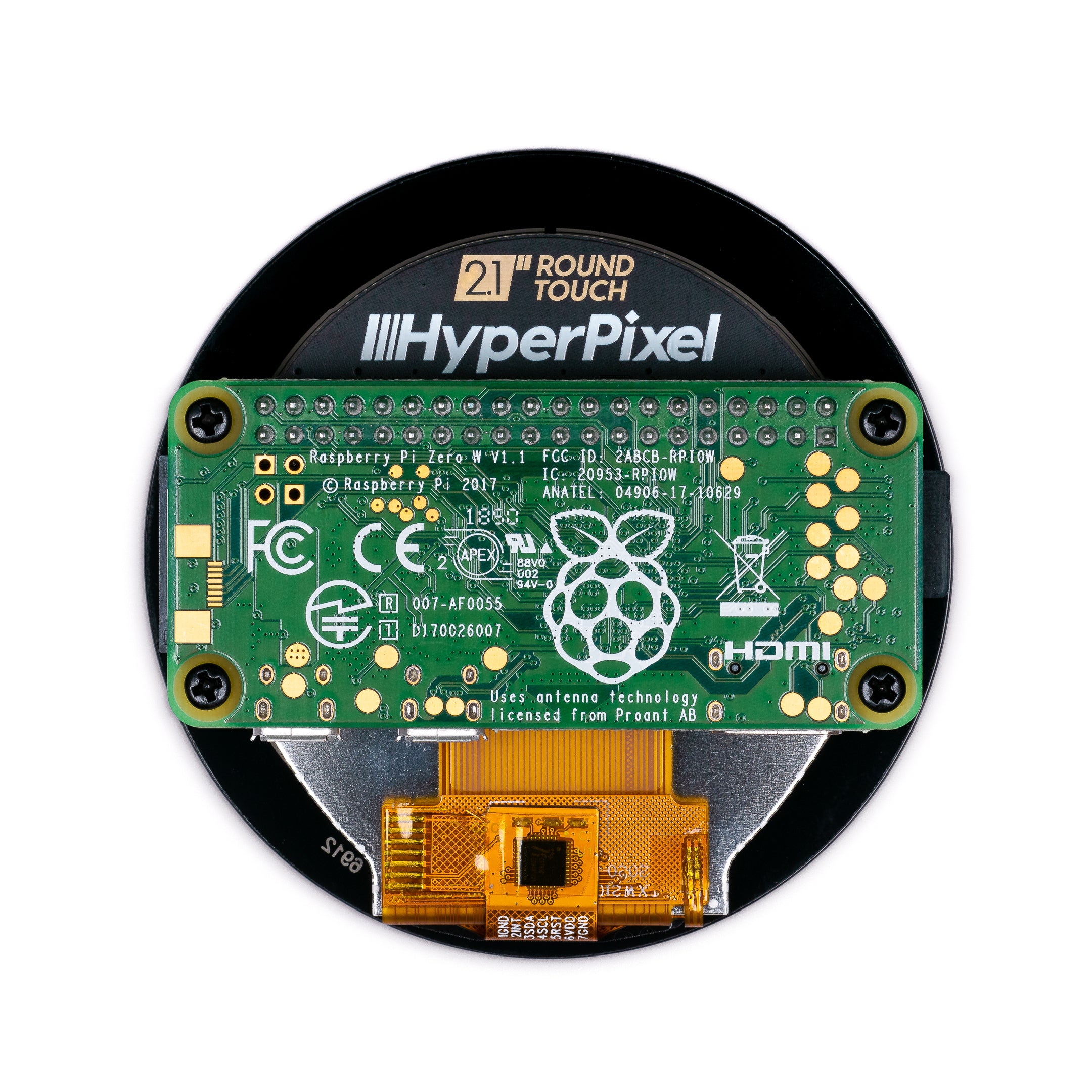 pimoroni-hyperpixel-2-1-round-hi-res-touchscreen-display-f-r-raspberry-pi image 4