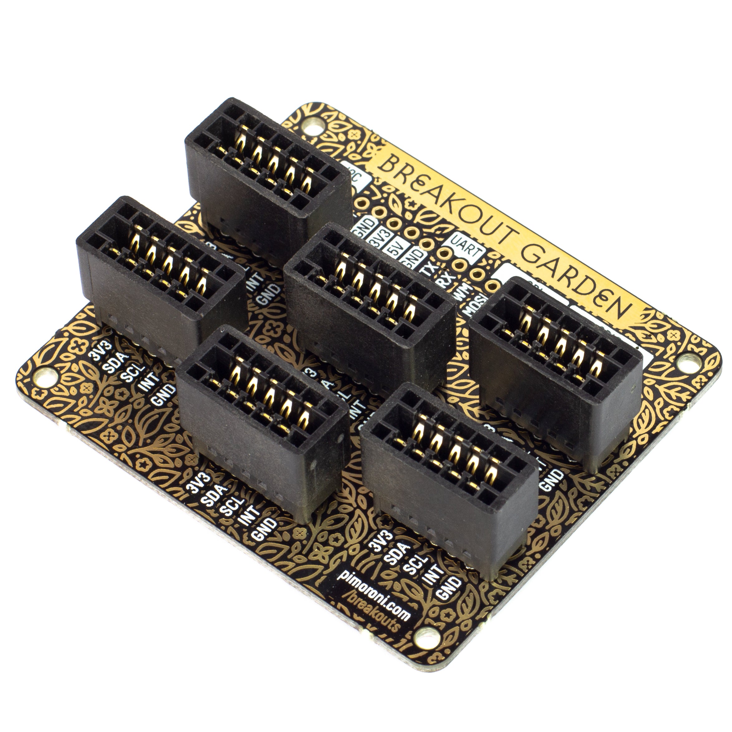 pimoroni-breakout-garden-f-r-raspberry-pi-i2c-6-slots image 1