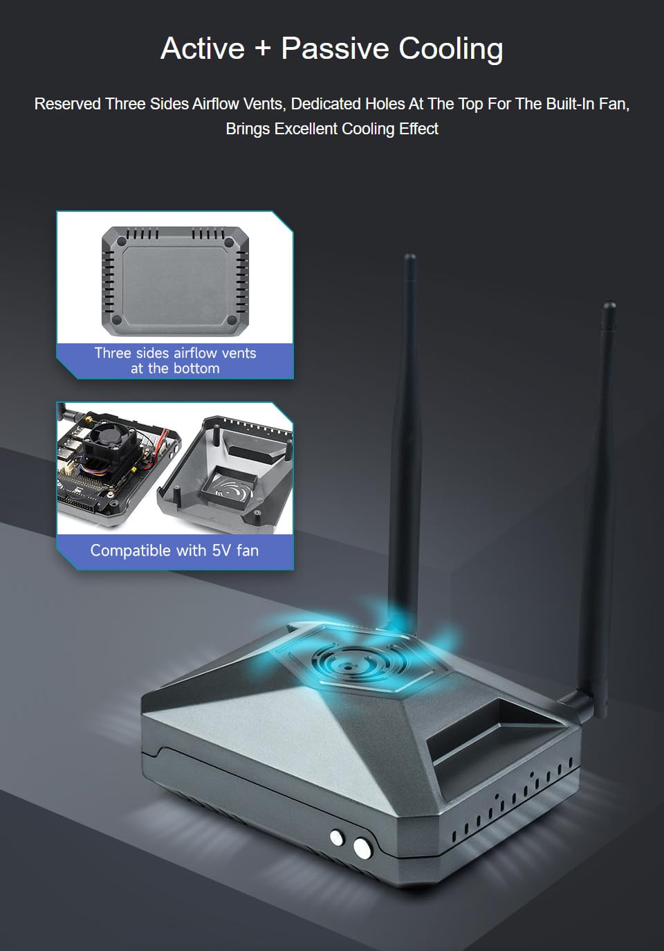 waveshare-aluminium-geh-use-f-r-jetson-nano-developer-kit-mit-l-fter-und-gpio-ad image 5